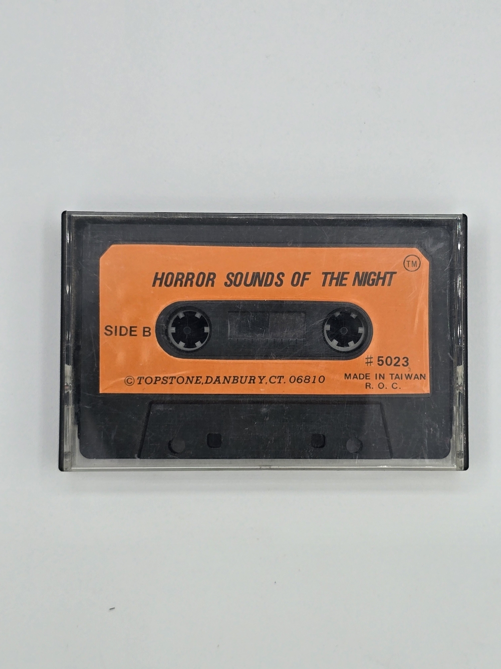 Vintage 1980s Topstone Horror Sounds of the Night Halloween Cassette Tape
